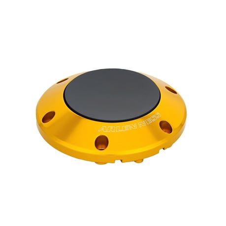 Arlen Ness,Tapón de gasolina Pop-Up dorado para Harley Davidson Touring 2024+