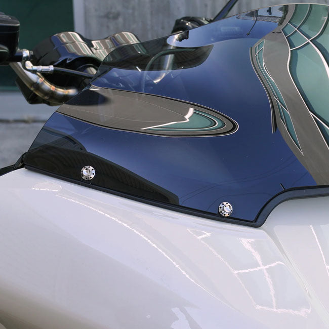 Arlen Ness Titan-Windschutzscheiben-Schraubensatz für Harley Davidson