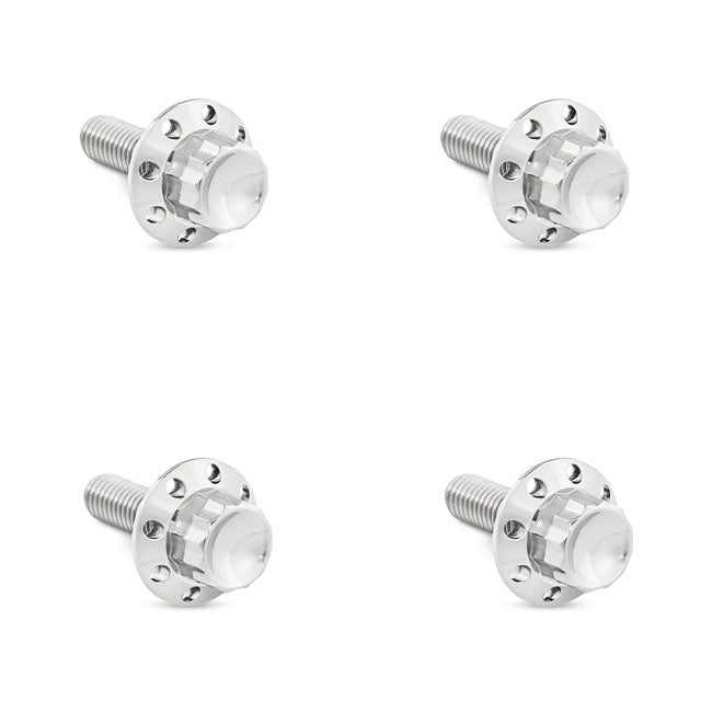 Arlen Ness, Kit Pernos Titanio Para Parabrisas Para Harley Davidson