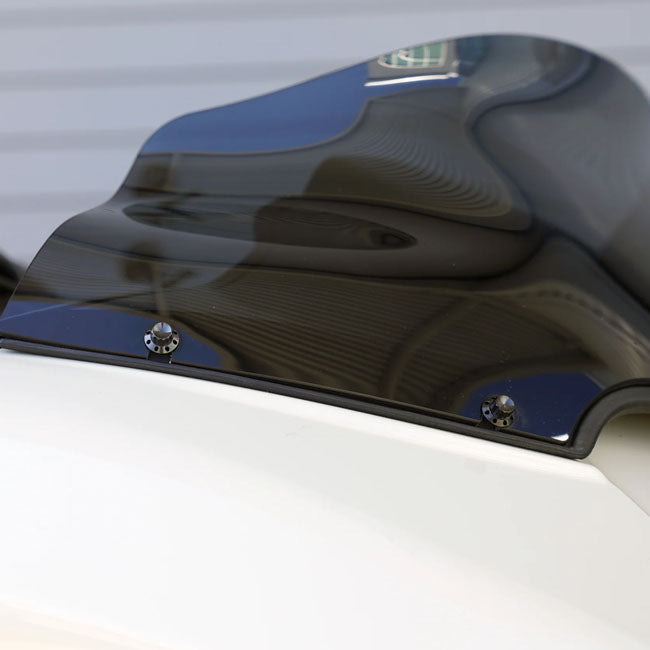 Arlen Ness Titanium Windscreen Bolt Kit for Harley Davidson