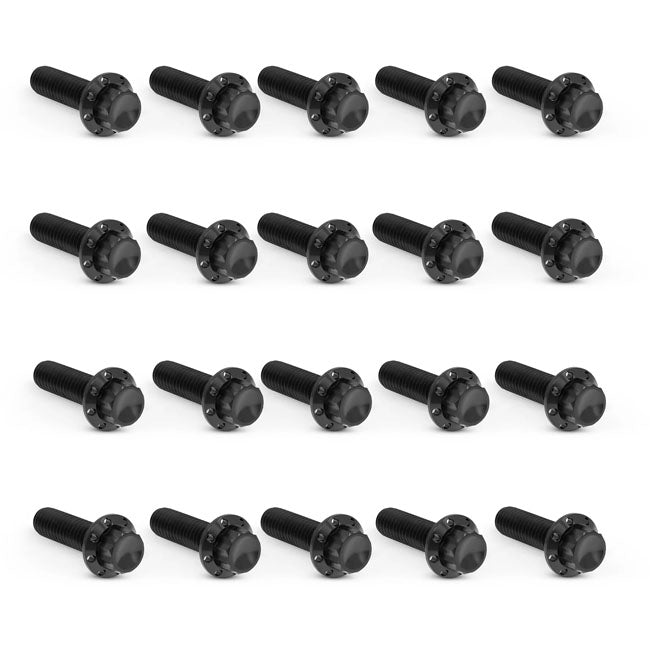 Arlen Ness Titan-Kipphebelgehäuse-Schraubensatz für Harley Davidson