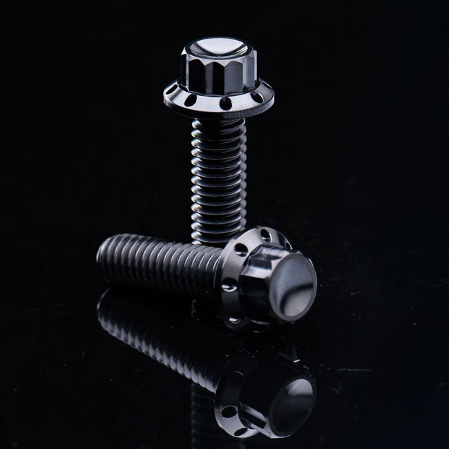 Arlen Ness Titanium Top Cover Bolt Kit for Harley Davidson