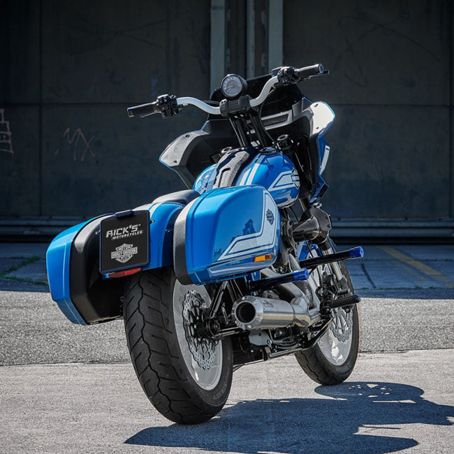 7" Clubstyle-Lift-Kit mit Kickback für Harley Davidson