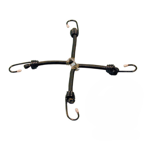 10 x 300 mm luggage spider 4 hooks