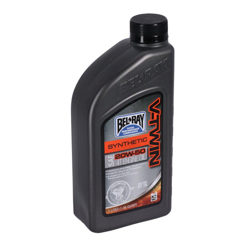 Aceite sintético Bel-Ray, V-Twin 20W50. 1L