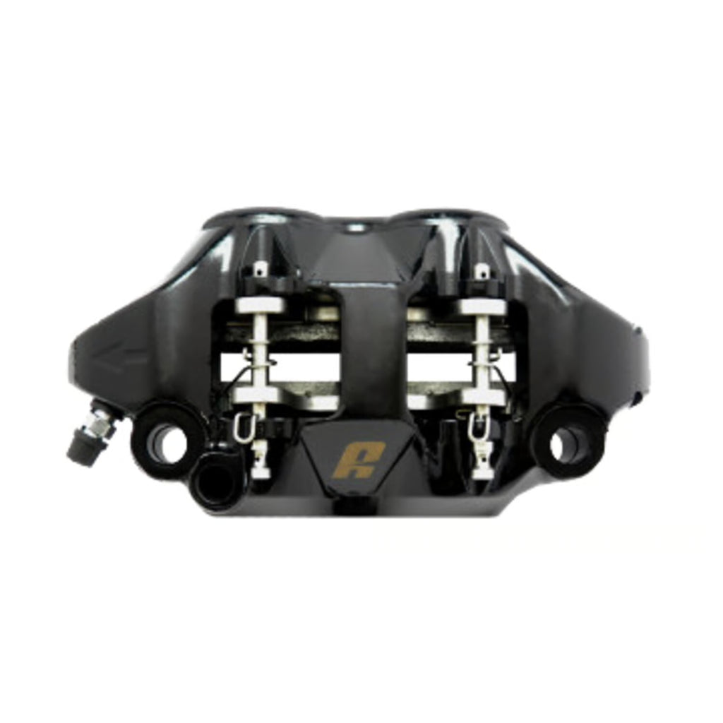 Pinza de freno radial monobloque Accossato 108 mm izquierdo para moto
