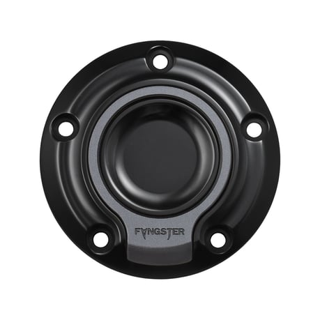 Fangster, cobertura de puntos. negro ahumado
