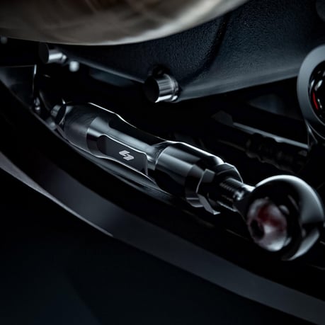 Kraus, verstellbares SX3 Bremshebelgestänge für Harley Davidson
