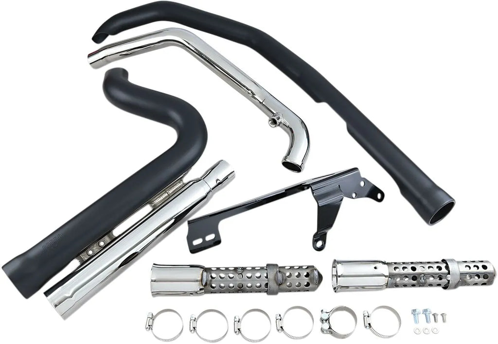 Cobra Speedster Short 909 Black Exhaust for Harley-Davidson Sportster