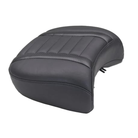Mustang, asiento ancho para pasajero Deluxe Touring. Negro