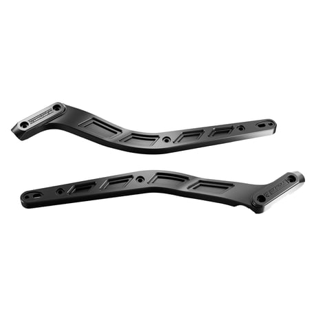 HeinzBikes, black fender struts for Harley Davidson