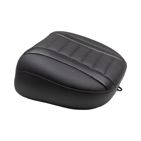 Mustang, asiento ancho para pasajero Touring Deluxe. Negro
