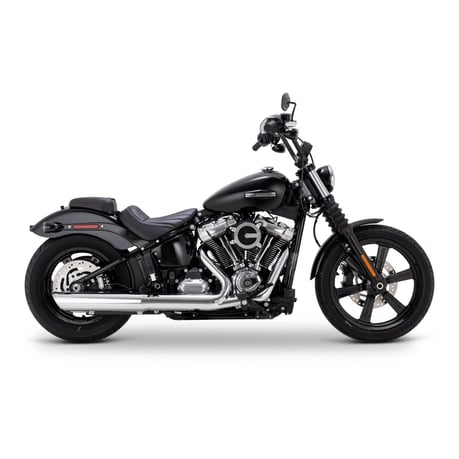 Vance & Hines, silenciador deslizante Twin Slash. Cromo