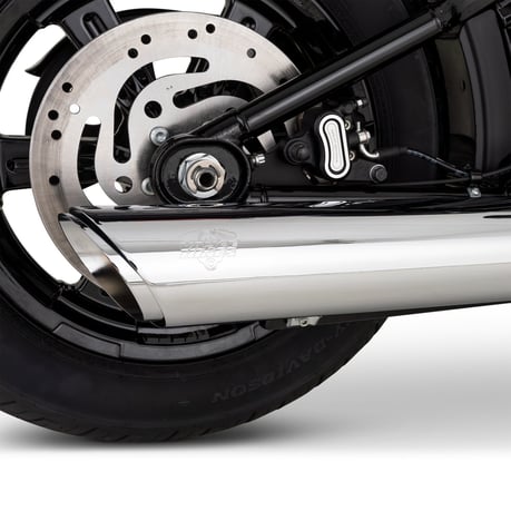 Vance & Hines, silenciador deslizante Twin Slash. Cromo