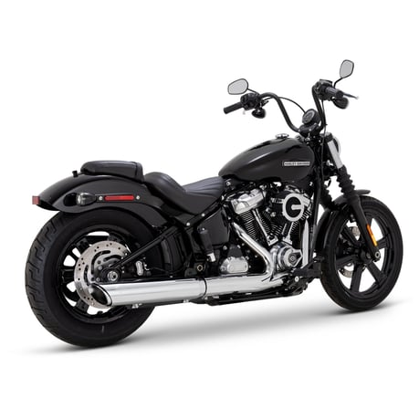Vance & Hines, silenciador deslizante Twin Slash. Cromo