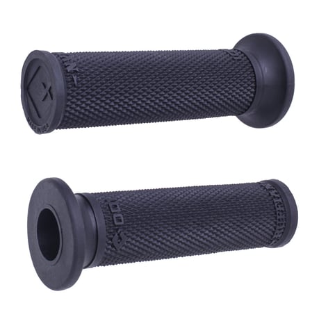 ODI, Grip V-Twin Ruffian de una sola capa. Negro