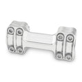 Burly, kit elevador Reaper. 1.5" de alto. 8 pernos, 1 pieza. Cromado
