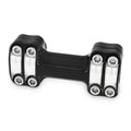 Burly, kit elevador Reaper. 1.5" de alto. 8 pernos, 1 pieza. Negro CM