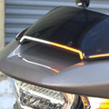 Custom Dynamics, Led center fairing vent. Negro