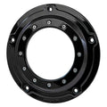 Rick's Motorcycles, cubierta de embrague/derby, ojo de buey. Negro brillante.