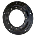 Rick's Motorcycles, cubierta de embrague/derby, ojo de buey. Negro brillante.