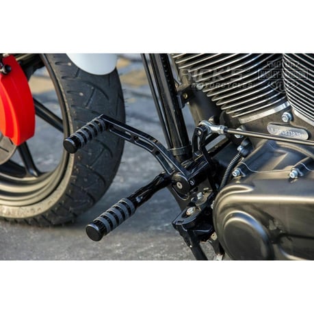 Rick's Motorcycles, Std adelante. equipo de control. Junta tórica. Negro