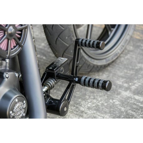 Rick's Motorcycles, Std adelante. equipo de control. Junta tórica. Negro
