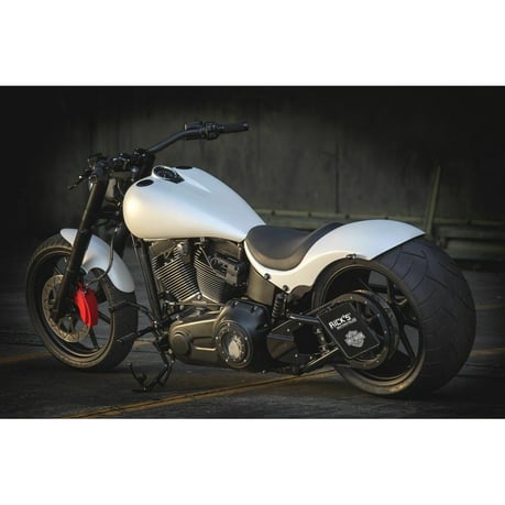 Rick's Motorcycles, Std adelante. equipo de control. Junta tórica. Negro
