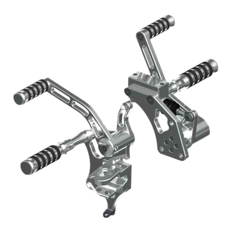 Rick's Motorcycles, kit de control de avance de +4". Junta tórica. Pol