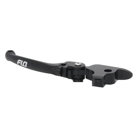 Flo Motorsports, MX style brake & clutch lever set. Black