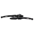 Flo Motorsports, MX style brake & clutch lever set. Black