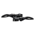Flo Motorsports, MX style brake & clutch levers. Short. Blck