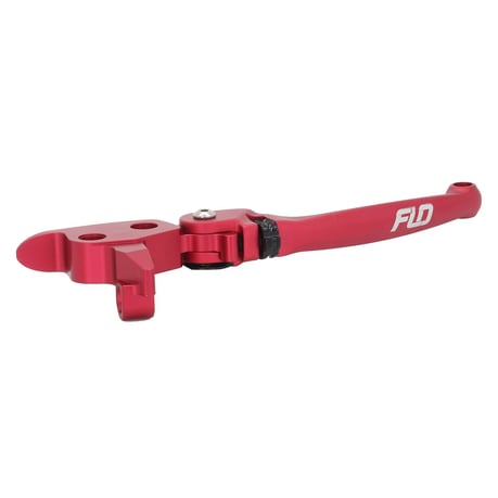 Flo Motorsports, juego de palancas de freno y embrague estilo MX. Rojo