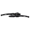 Flo Motorsports, MX style brake & clutch lever set. Black