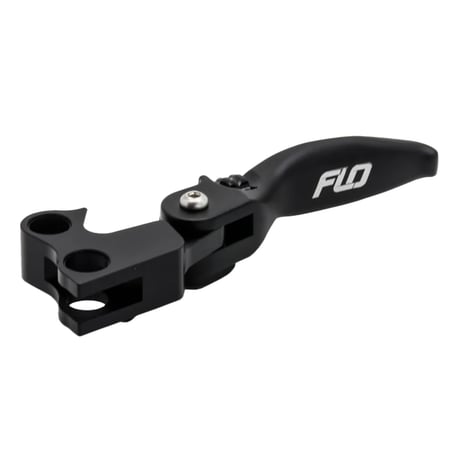 Flo Motorsports, MX style brake & clutch lever set. Black