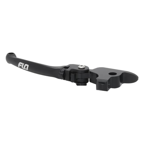 Flo Motorsports, MX style brake & clutch lever set. Black