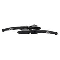 Flo Motorsports, MX style brake & clutch lever set. Black