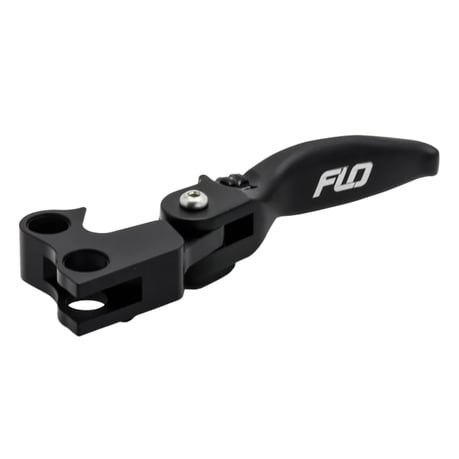 Flo Motorsports, MX style brake & clutch lever set. Black