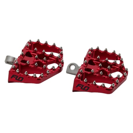 Flo Motorsports, mini tarimas V4 BMX. Rojo