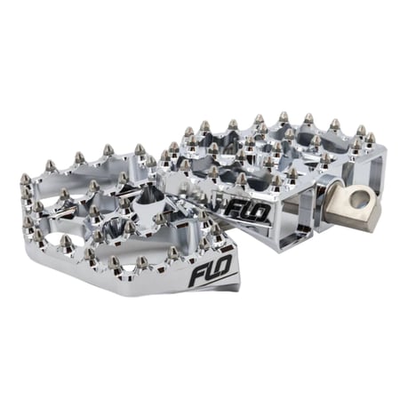 Flo Motorsports, mini tarimas V4 BMX. Cromo