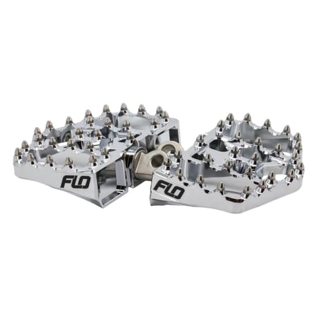 Flo Motorsports, mini tarimas V4 BMX. Cromo