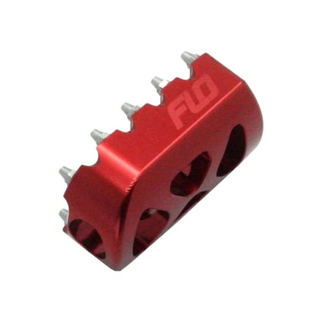 Flo Motorsports, clavijas de cambio. Rojo