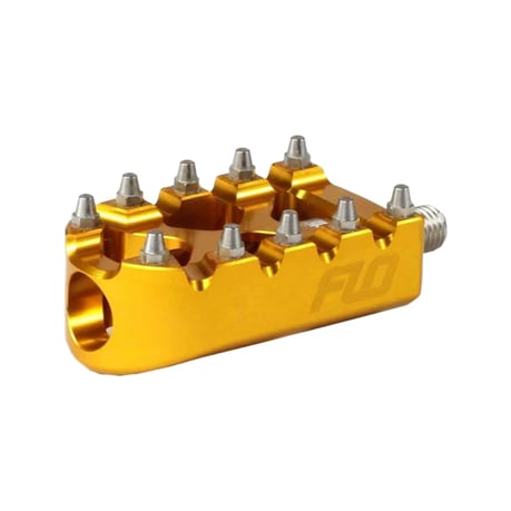 Flo Motorsports, clavijas de cambio. Oro