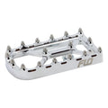 Flo Motorsports, punta de brazo de freno universal (pedal). Cromo