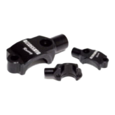 Accossato, embrague soporte espejo M10 x 1,25.  Negro