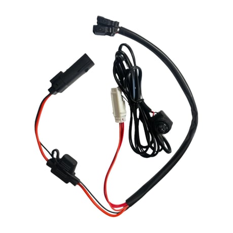 Dinámica personalizada, luces antiniebla LED Shark Demon. Amarillo