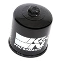 K&N spin-on oil filter black