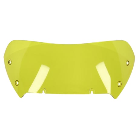 MCS, windscreen Road Glide. Yellow