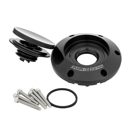 Tapón depósito combustible emergente negro para Harley Davidson Touring 2024+