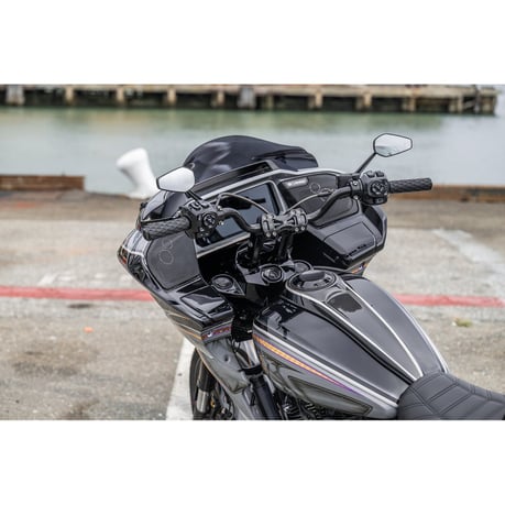Tapón depósito combustible emergente negro para Harley Davidson Touring 2024+